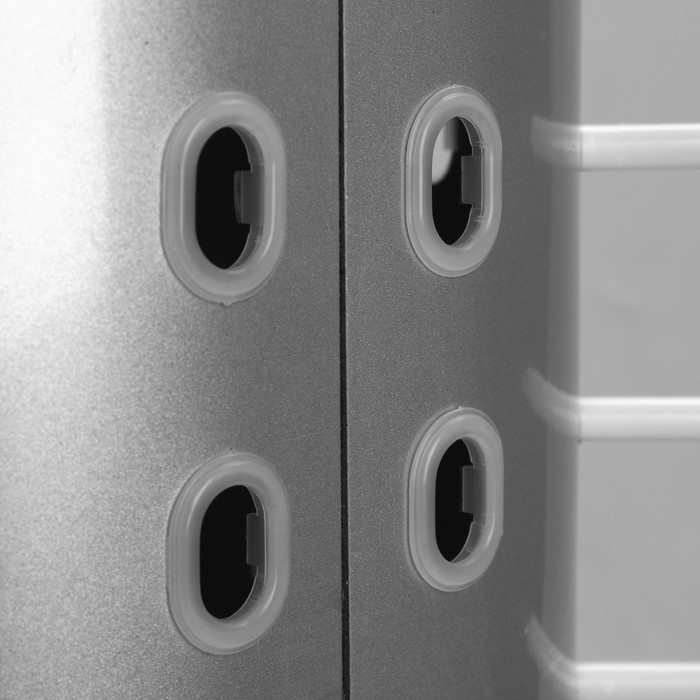 Стойка под очки настольная вращающаяся , 44 места, 38&times;38&times;68см, цвет серебряный