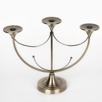 Подсвечник металл &laquo;Герцог&raquo;, на 3 свечи, 44 х 14 х 24 см