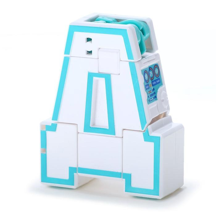 Набор роботов &laquo;Алфавит&raquo;, трансформируется, световые и звуковые эффекты, 6 букв, собираются в 1 робота