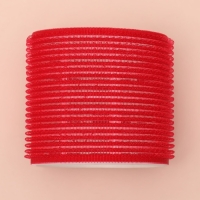 Бигуди &laquo;Липучка&raquo;, d = 6 см, в косметичке, 6 шт, цвет МИКС