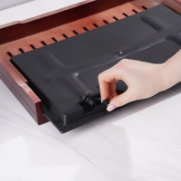 Стол для чайной церемонии с подносом &laquo;Иероглифы&raquo;, 43&times;27,5&times;5 см