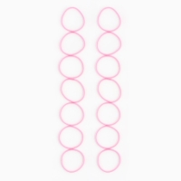 Резинки для волос &laquo;Девочка бунтарка&raquo; 14 шт., диам. 4 см