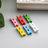 Декор для творчества дерево "Прищепка" 2,5 см (набор 30 шт) 10,5х11,5 см Декор для творчества дерево "Прищепка" 2,5 см (набор 30 шт) 10,5х11,5 см