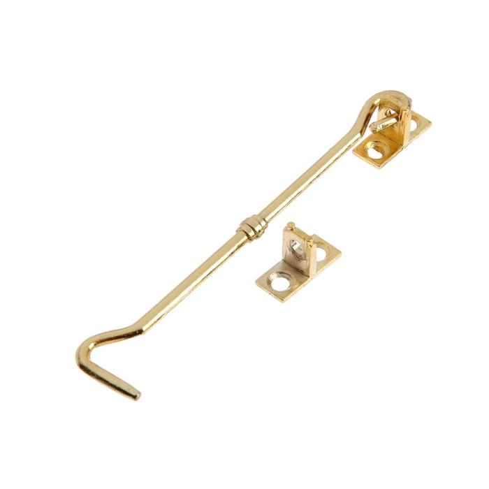 Крючок ветровой (мод.107-3), цвет золото Крючок ветровой (мод.107-3), цвет золото