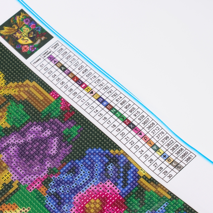 Алмазная мозаика с полным заполнением на холсте &laquo;Герб&raquo;, 30 х 40 см