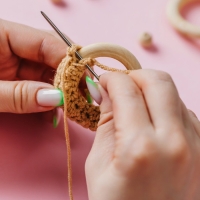 Набор колец для макраме, деревянные, d = 1,8/3 см, 8 шт Набор колец для макраме, деревянные, d = 1,8/3 см, 8 шт