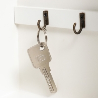 Ключница дерево 5 крючков "Ключи и горошек" 26х19х6 см Ключница дерево 5 крючков "Ключи и горошек" 26х19х6 см