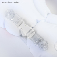 Круг для плавания на шею Owl, &laquo;Птички&raquo;, надувной, с ручками, цвет белый