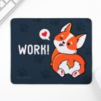 Коврик для компьютерной мыши «Work», 22 х 18 см Коврик для компьютерной мыши «Work», 22 х 18 см