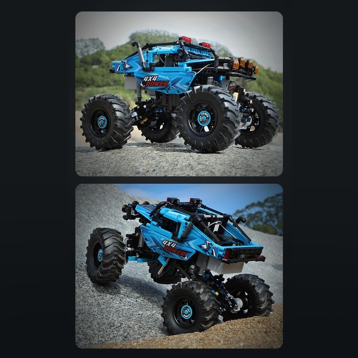 Конструктор радиоуправляемый &laquo;Монстртрак&raquo;, 699 деталей