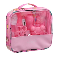 Гигиенический набор по уходу за новорожденным, 13 предметов, цвет розовый Гигиенический набор по уходу за новорожденным, 13 предметов, цвет розовый