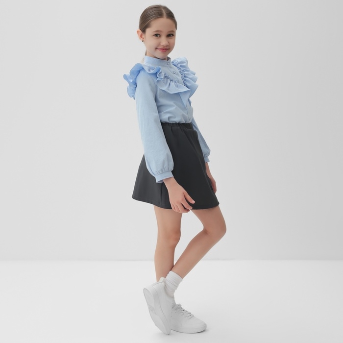 Юбка для девочки MINAKU цвет серый, рост 122 см Юбка для девочки MINAKU цвет серый, рост 122 см