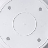 Горшок для цветов с поддоном &laquo;Сильвер ЭКО&raquo;, 1.9 л, d=18 см, белый