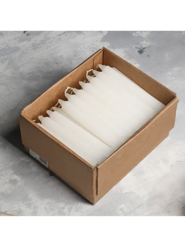 Хозяйственная свеча парафиновая, большая, 2.4&times;18 см, 65 г