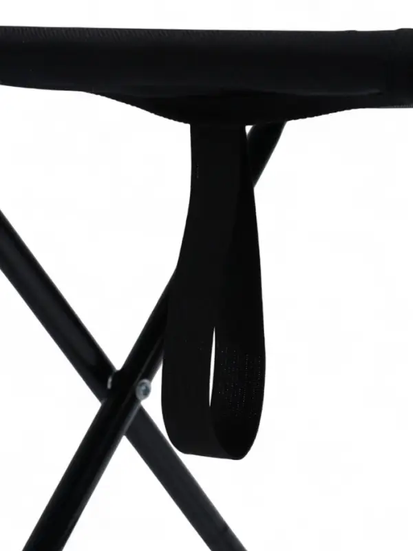 Стул туристический складной, 25 х 23 х 27 см, до 80 кг, черный