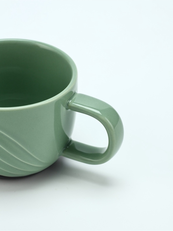 Чайная пара Dolce Ceramo. &laquo;Альпы&raquo;, 2 предмета: кружка 200 мл, блюдце d=10 см