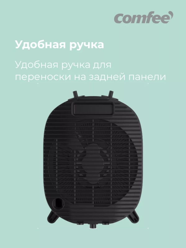 Тепловентилятор обогреватель настольный CFH2001, черный