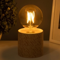 Светильник "Цилиндр" малые сердца LED 2хАА 8,5х8,5х17см