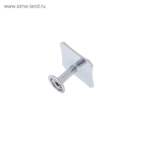 Ручка кнопка ТУНДРА РК021CP, цвет хром, 8 шт TMP