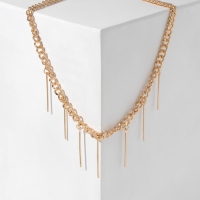 Колье &laquo;Цепь голден&raquo; дерзость, цвет золото, 40см