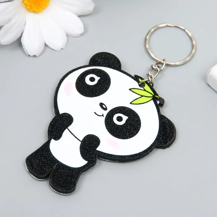 Брелок пластик "Панда" МИКС 7х5,5 см