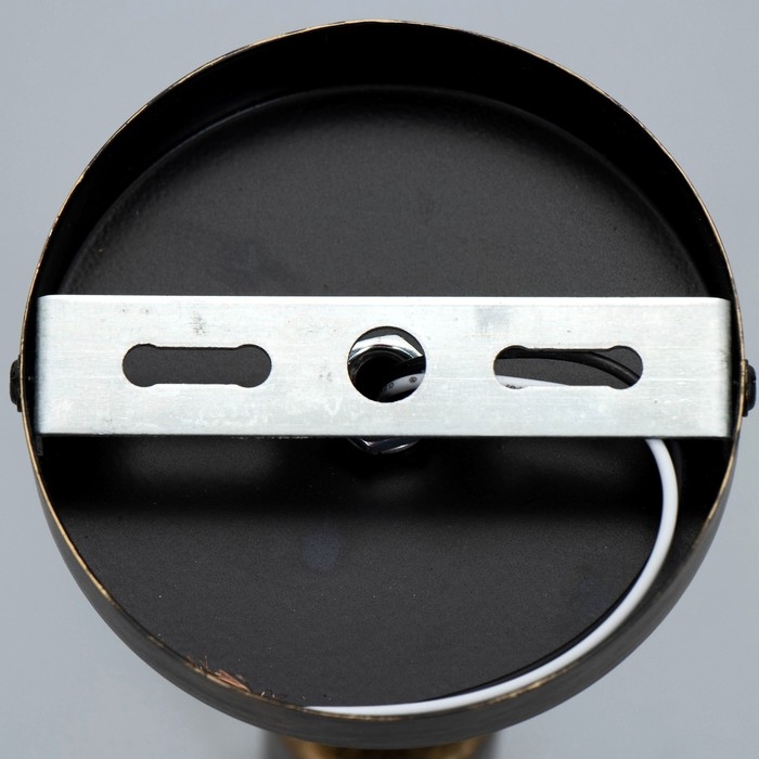 Бра"Миява" 1х40Вт Е27 черный с золотой патиной 9х10х13 см