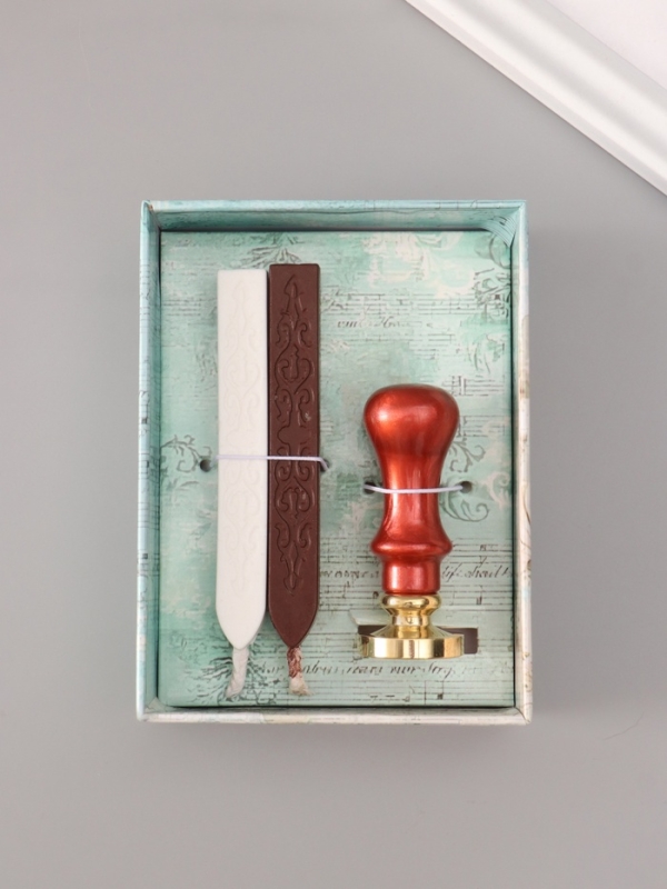 Сургучный набор Сургучный набор "Бобёр" печать, ручка, сургуч 12,5х10х3,6 см