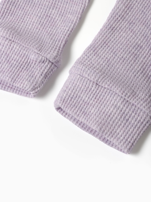 Леггинсы Крошка Я Melange, рост 74-80, сиреневый