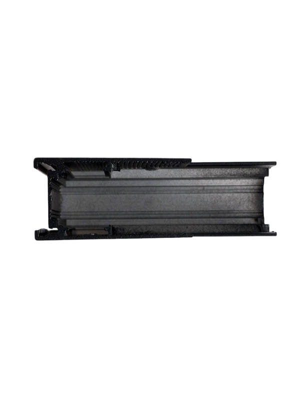 Коннектор угловой для магнитного шинопровода, серия "Broad", открытый монтаж, алюминий