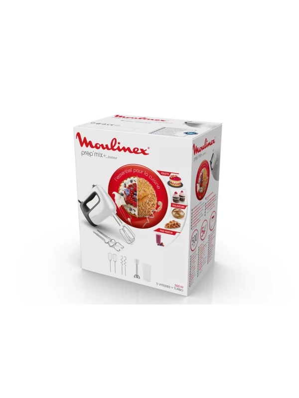 Ручной миксер Prepmix+ HM462110 с насадкой блендером, 500 Вт