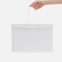 Коробка Handgrip, горизонтальная, белая