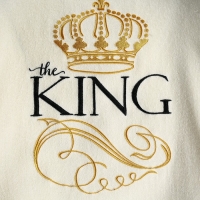 Халат махровый мужской King, размер 52-54, 100% хлопок Халат махровый мужской King, размер 52-54, 100% хлопок