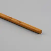 Крючок для вязания, бамбуковый, d=7 мм, 15 см