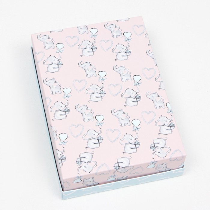 Подарочная коробка Подарочная коробка "С любовью", 21 х 15 х 5,7 см