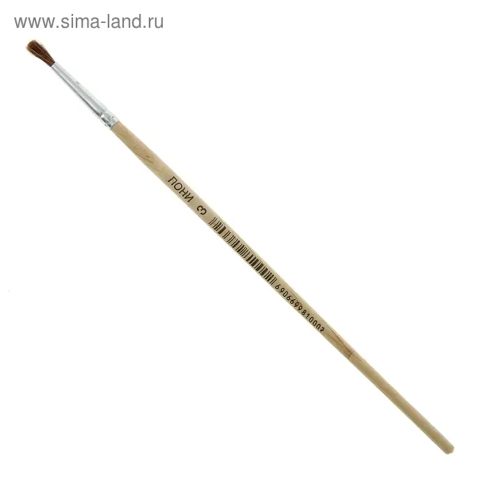 Кисть пони № 3, круглая
