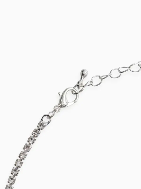 Набор 2 предмета: серьги, колье &laquo;Вечерний шик. Лепестки&raquo;, бело-небесно-голубой в серебре