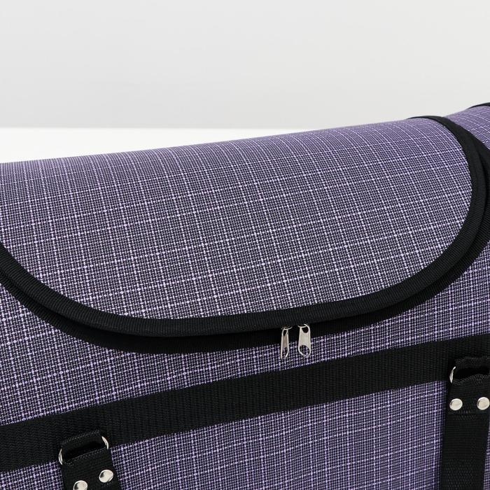 Сумка - переноска для животных, с люком, 46 х 28,5 х 29 см, микс цветов Сумка - переноска для животных, с люком, 46 х 28,5 х 29 см, микс цветов