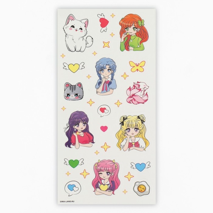 Набор для создания акриловых брелоков с наклейками &laquo;Будь в тренде&raquo;