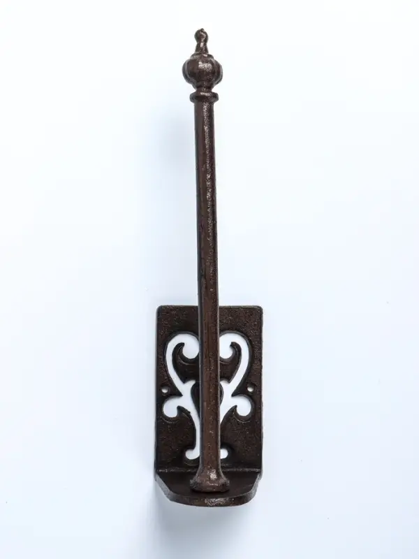 Сувенир чугун держатель д/полотенец "Узор" 10х8х32 см