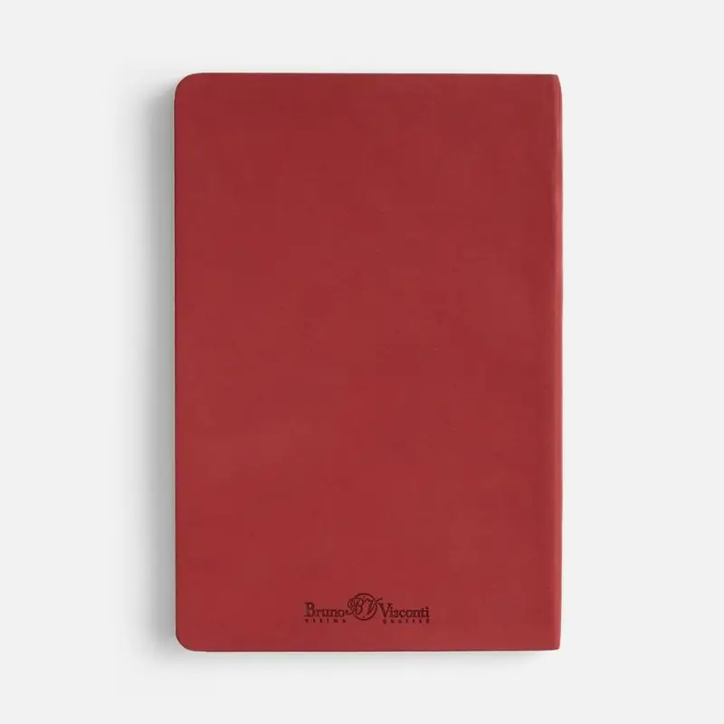 Бизнес-блокнот Megapolis Flex, бордовый