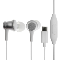 Наушники CB-53, проводные, вакуумные, микрофон, 1 м, Type-C, белые Наушники CB-53, проводные, вакуумные, микрофон, 1 м, Type-C, белые