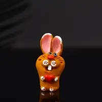 Фигура "Зайчик с сердцем" 3.5х1.8х1.7 см