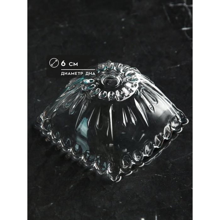 Набор салатников &laquo;Дипломат&raquo;, 6 шт, 280 мл, стекло, Иран