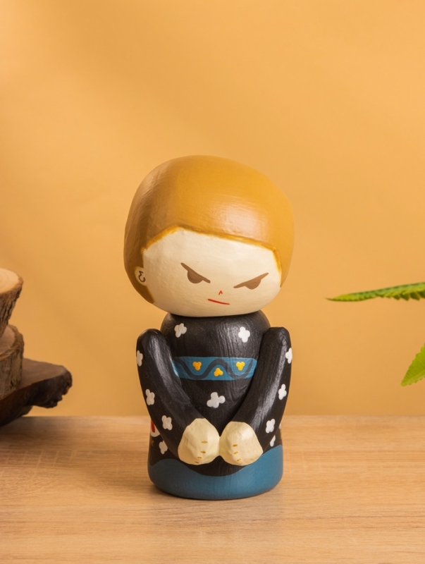 Деревянная кукла кокеши &laquo;Юко&raquo;, 8&times;9&times;17 см