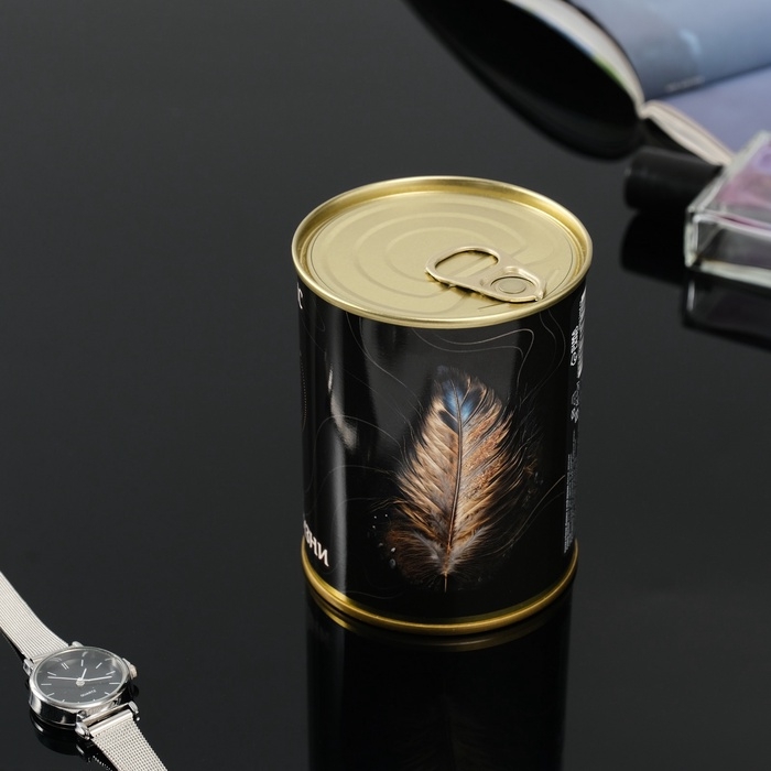 Подарочные носки в банке &laquo;Баланс в этой жизни&raquo;, (внутри носки женские, цвет белый)