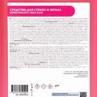 Средство для стекол Hermes Industry GLASS HOME с ароматом барбариса, 4.7 кг