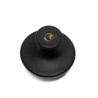 Ручка-кнопка ТУНДРА РК205, цвет черный