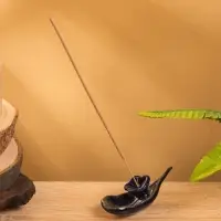 Подставка под благовония &laquo;Цветение&raquo;, 10.5&times;3.5&times;3 см, керамика, синяя