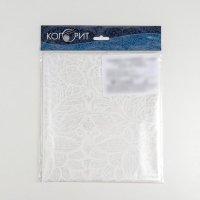 Скатерть без основы многоразовая &laquo;Ажур&raquo;, 110&times;120 см, цвет прозрачный