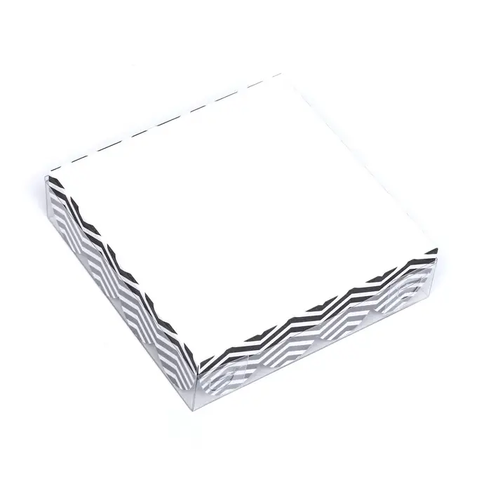 Коробка для печенья, &laquo;ЗигЗаг&raquo;12&times;12&times;3 см